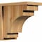 Ekena Millwork Mediterranean Rough Sawn Corbel w/Backplate, Western Red Cedar, 8"W x 14"D x 14"H COR08X14X14MED01RWR - alternate 1